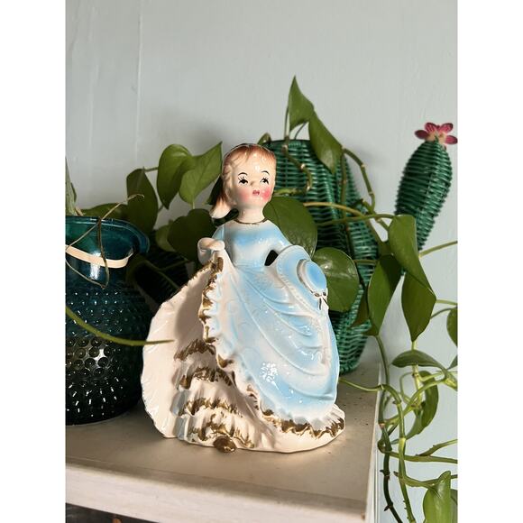 Vintage Dancing Lady Planter - Picture 1 of 11